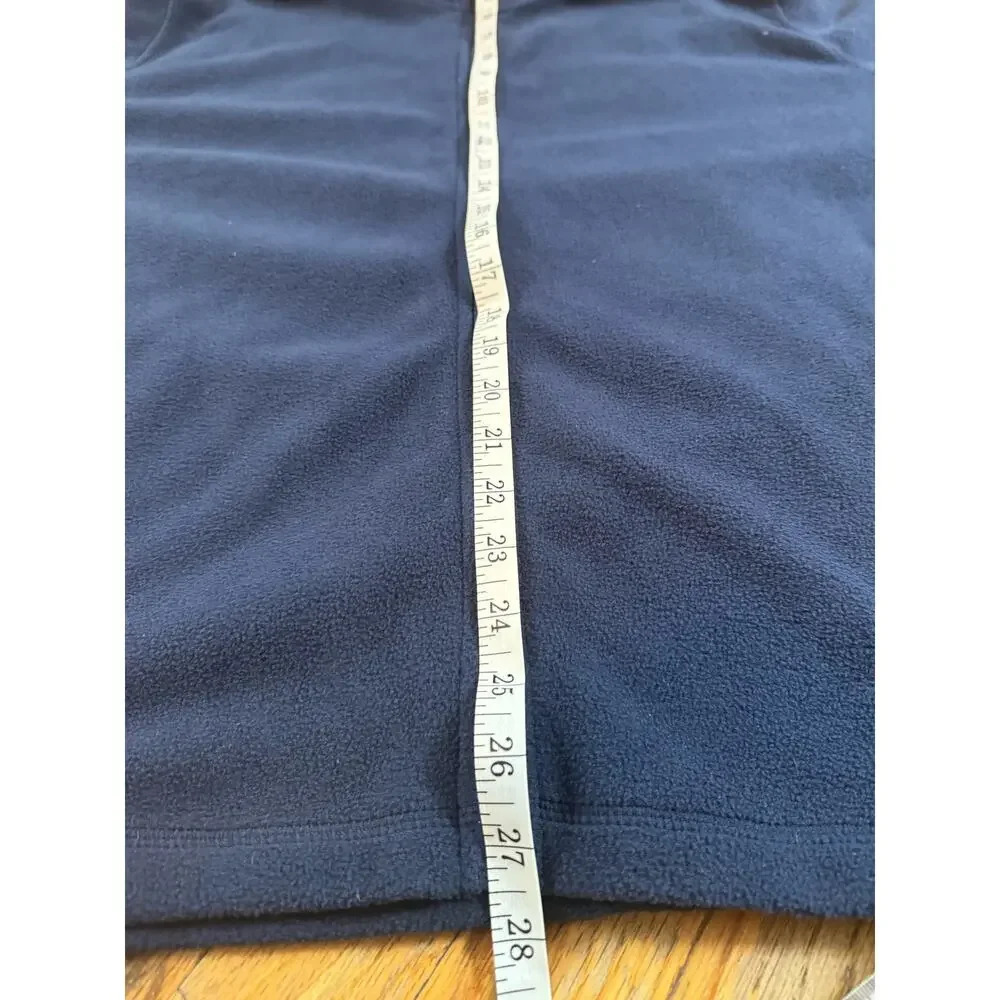 Anthology Unisex Navy Full‎ Zip Fleece Jacket Sweater Sz 16/18 - Picture 10 of 14